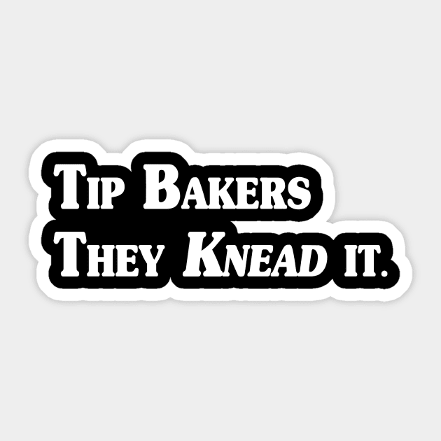 Tip Bakers Sticker by StormyStudios